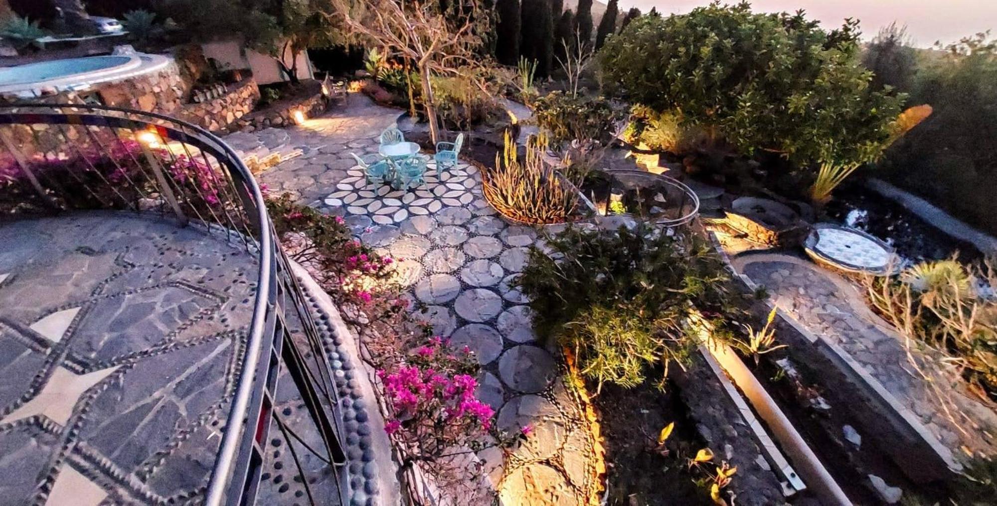 Villa Alpalma Casa & Jardin Puntagorda Esterno foto