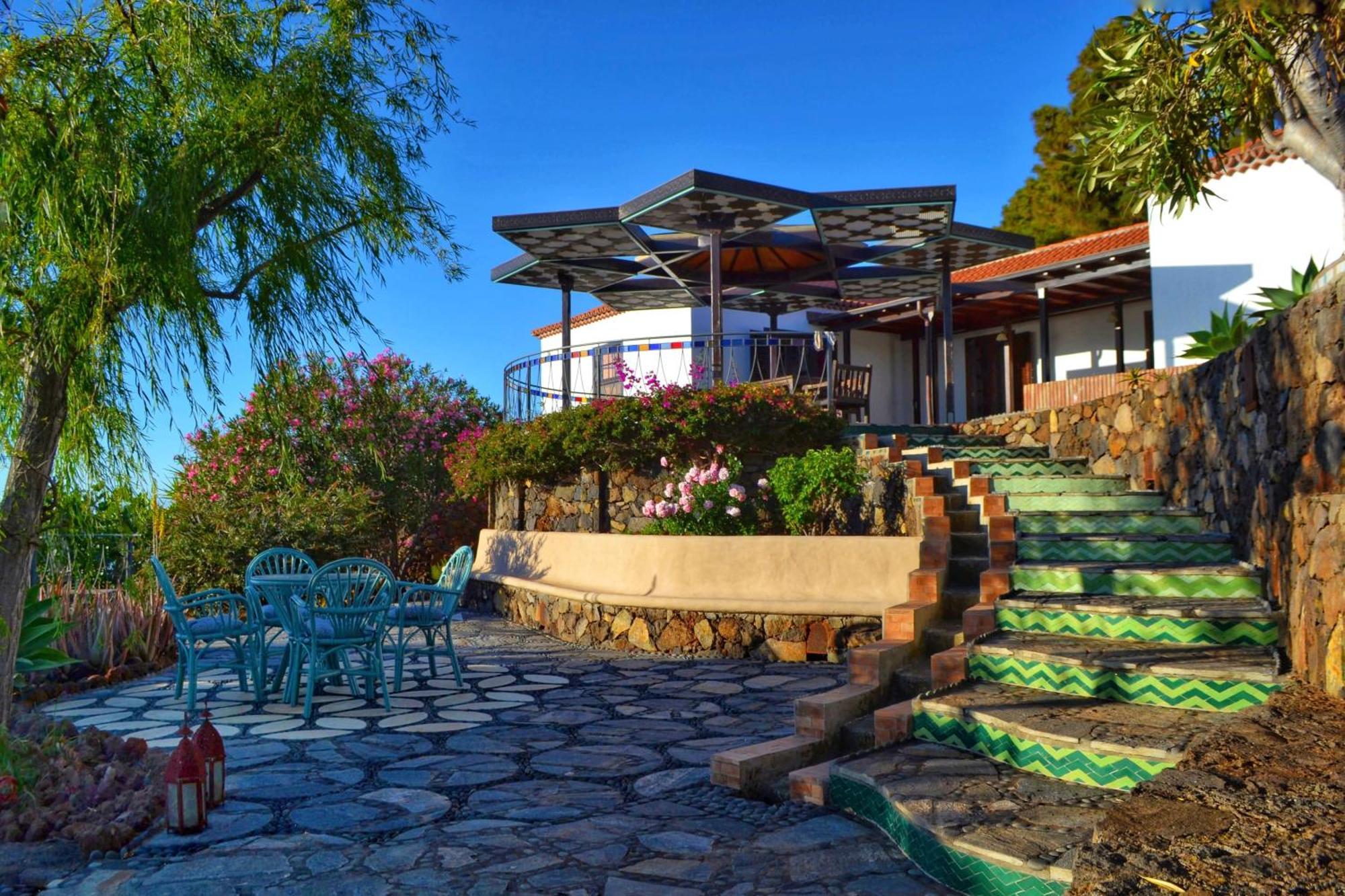 Villa Alpalma Casa & Jardin Puntagorda Esterno foto