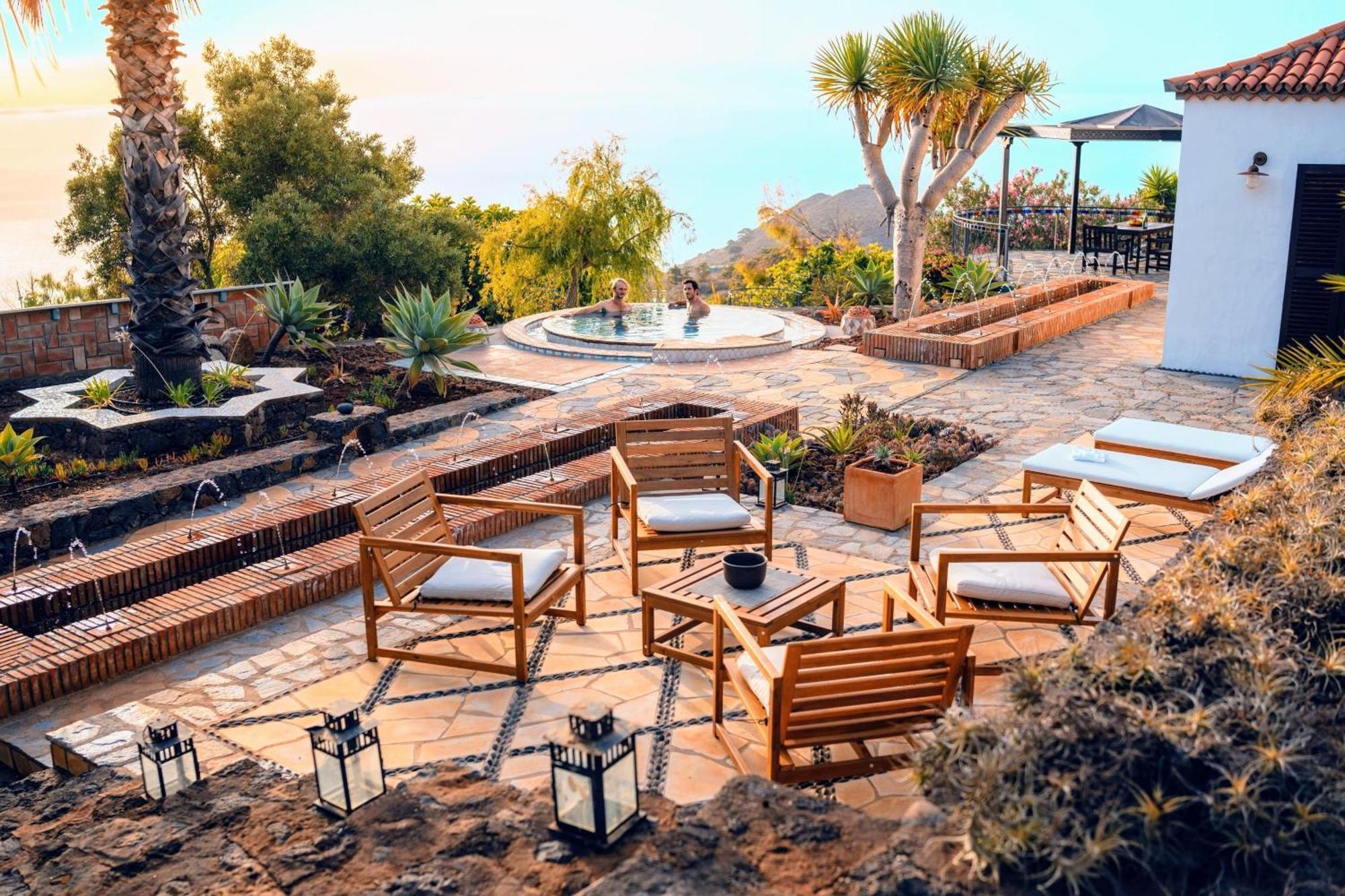 Villa Alpalma Casa & Jardin Puntagorda Esterno foto